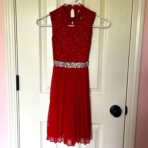 Girls Red Dress
